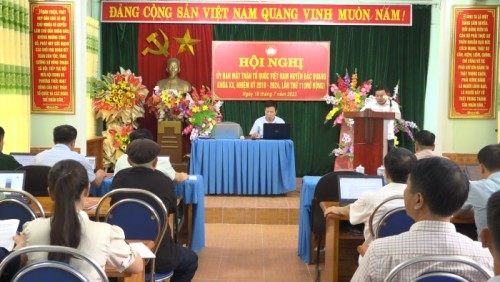 Uỷ ban MTTQ Việt Nam xổ số trực tuyến miền trung
 khoá XX tổ chức hội nghị lần thứ 11 (mở rộng)
