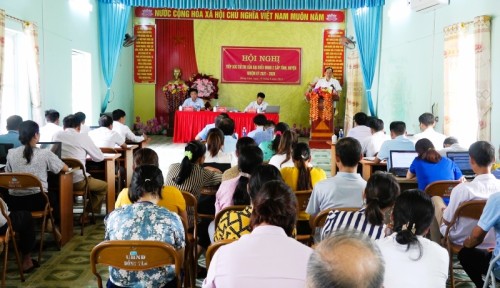 Tổ Đại biểu HĐND tỉnh đợn vị xổ số trực tuyến miền trung
 tiếp xúc cử tri tại xã Đồng Tâm